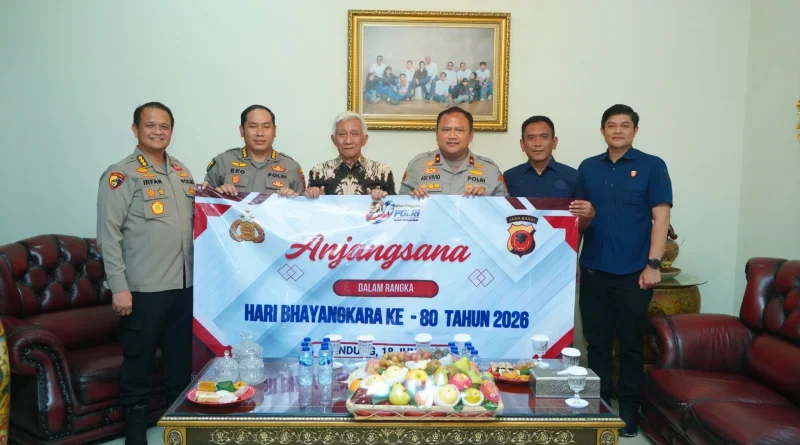 Wakapolda Jabar Anjangsana ke Purnawirawan Sambut HUT Bhayangkara